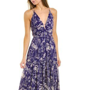 Ba&sh Tie Back Maxi Dress XS